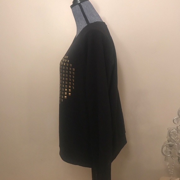 Forever 21 gold heart sweater - Picture 5 of 8